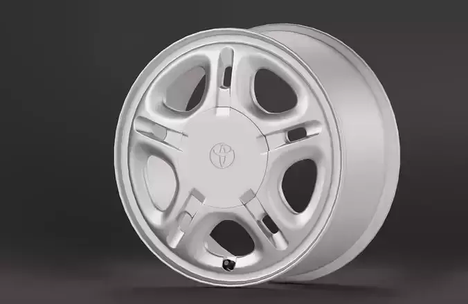 Toyota Corolla Bigbody Rims  Low-poly 3D model