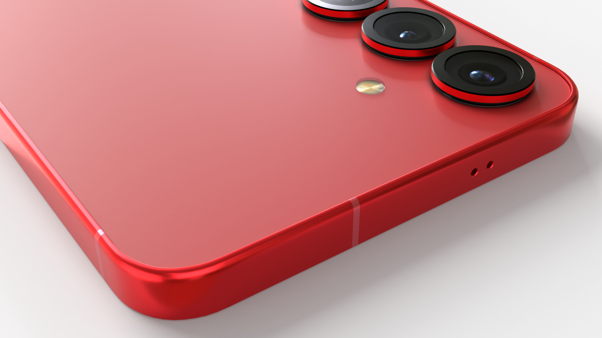 Coralred Samsung Galaxy S25 and S25 Plus 3D model_8