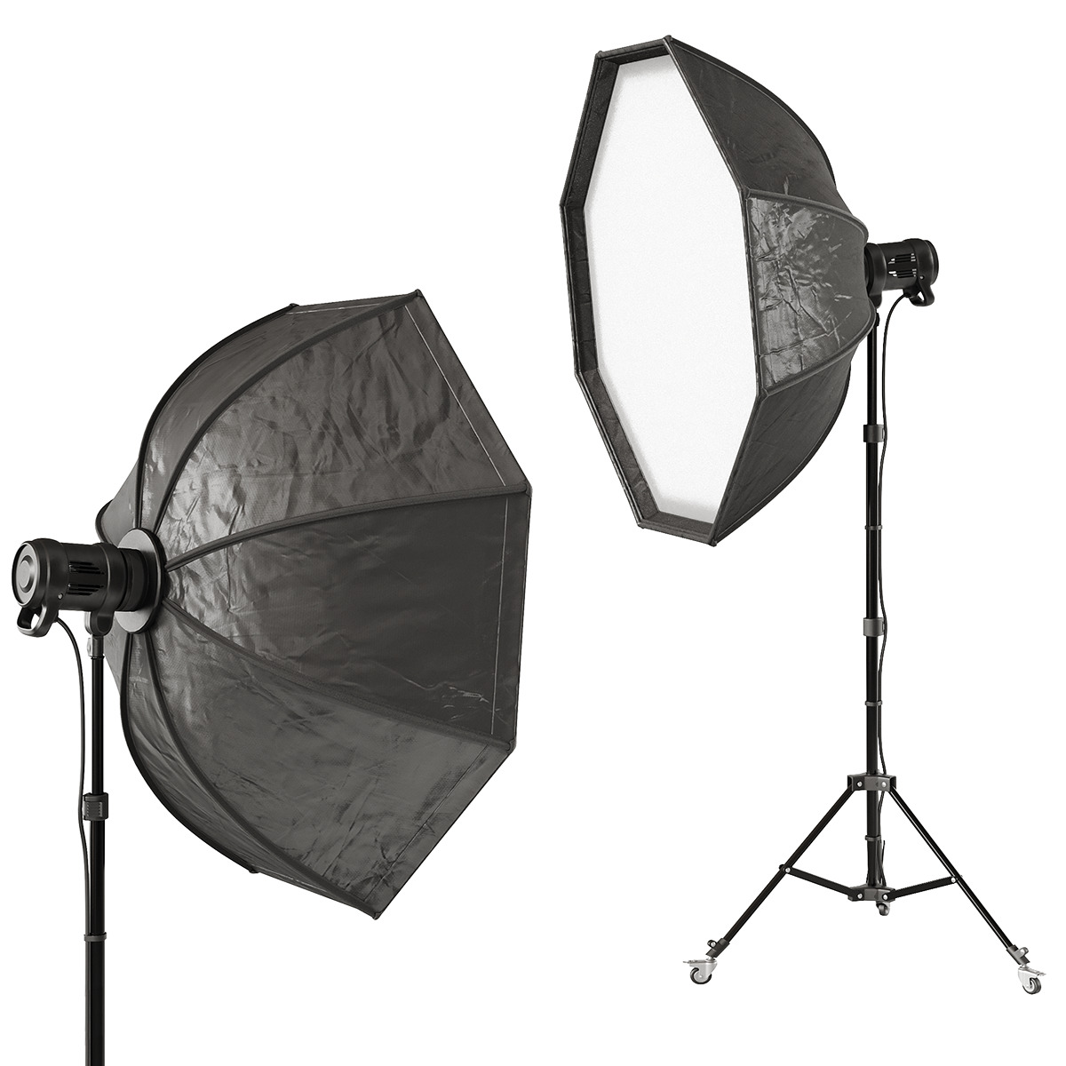 A set of equipment for a photo studio 3D model_11