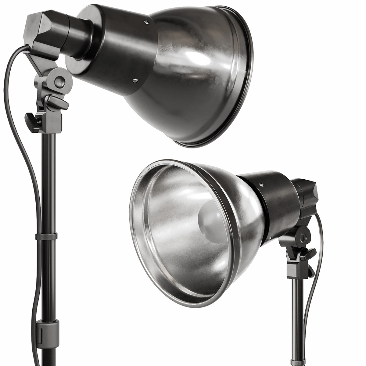 A set of equipment for a photo studio 3D model_7