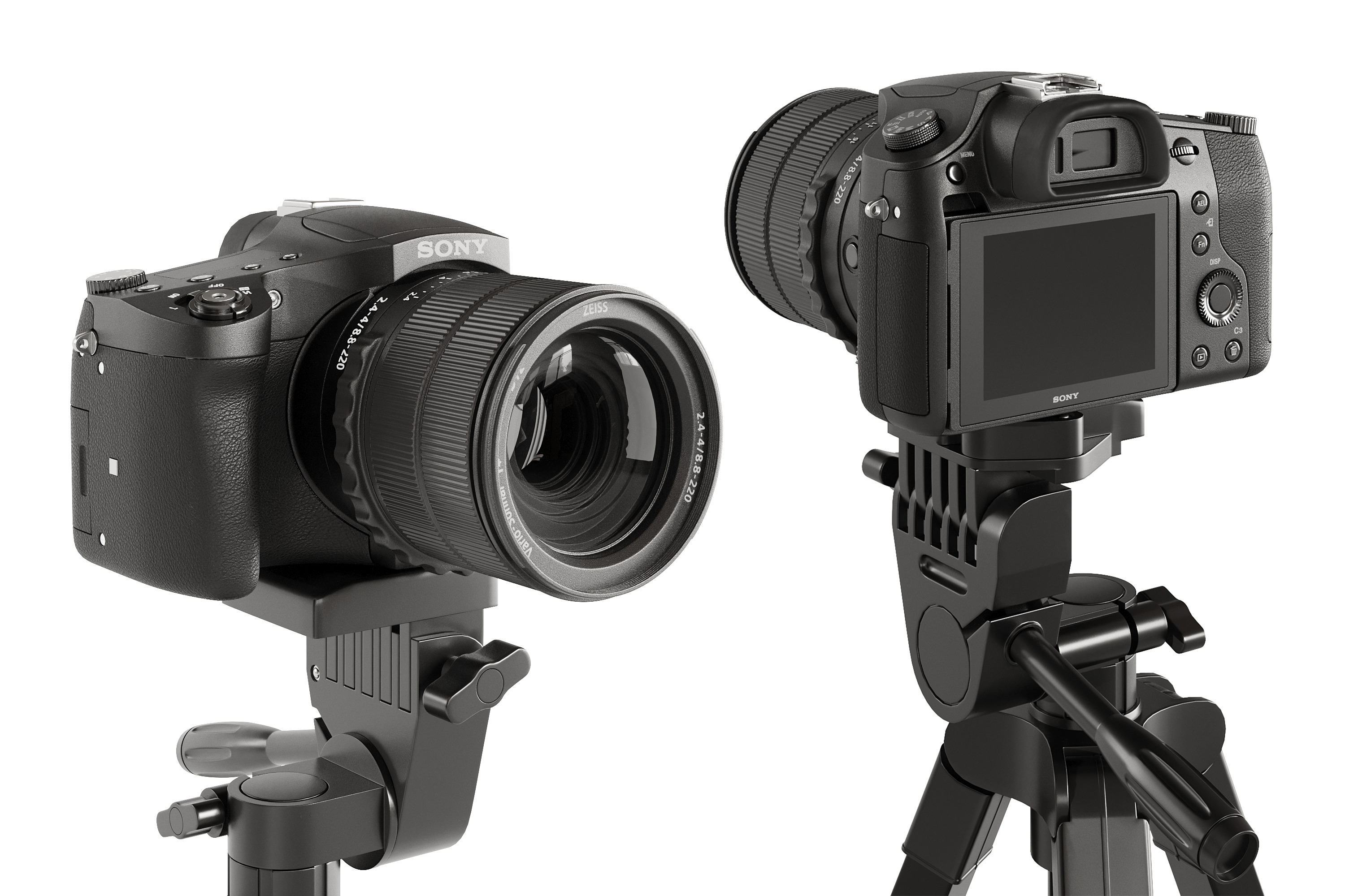 A set of equipment for a photo studio 3D model_9