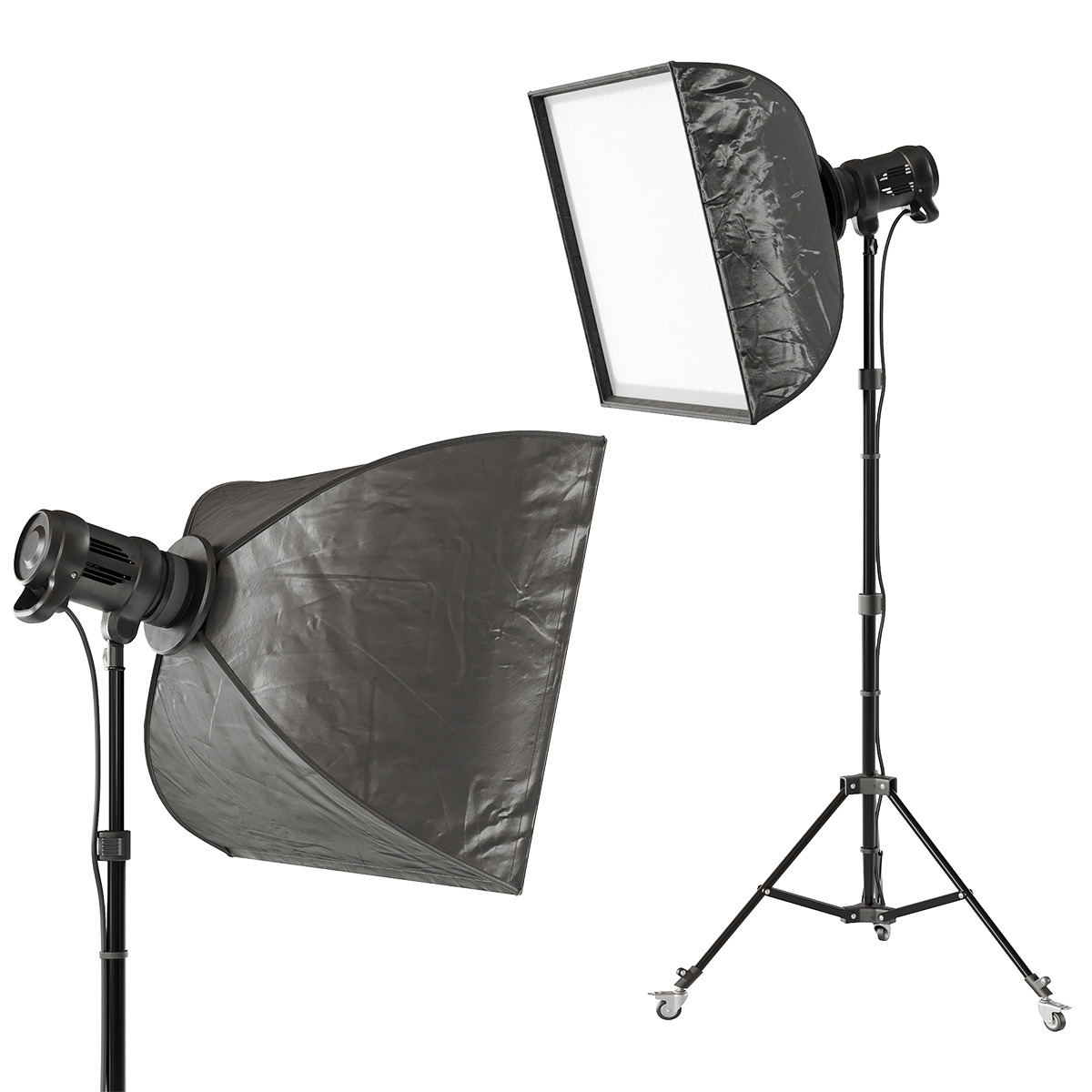 A set of equipment for a photo studio 3D model_10