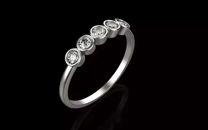 Lightweight bezel ring model 765