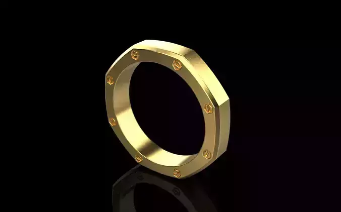 Octagon ring model 766