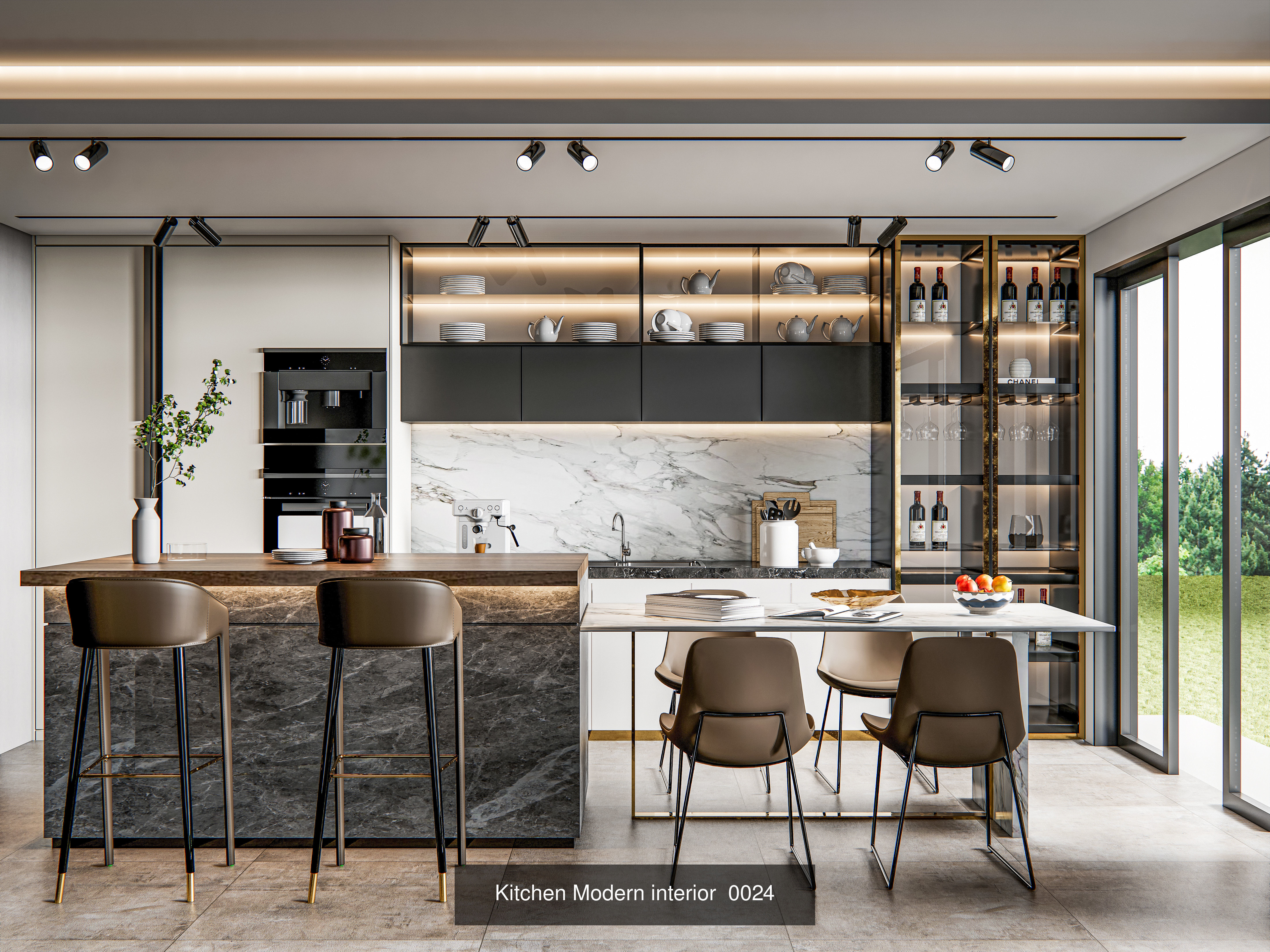 Modern Kitchen Scenes Collection No 2  of 16 Scenes _2