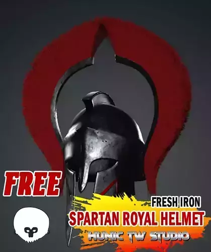 Spartan Royal Helmet  v FRESH IRON FREE