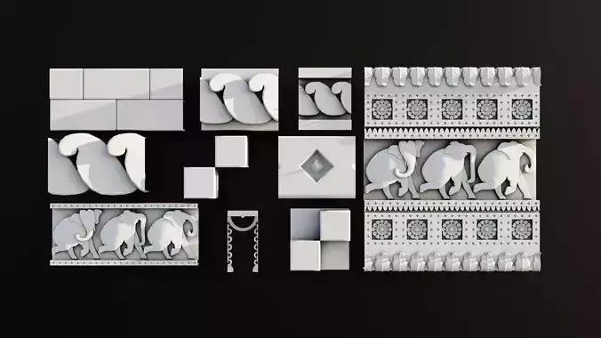 Ornament Pack Vol 27 - Indian Persian 