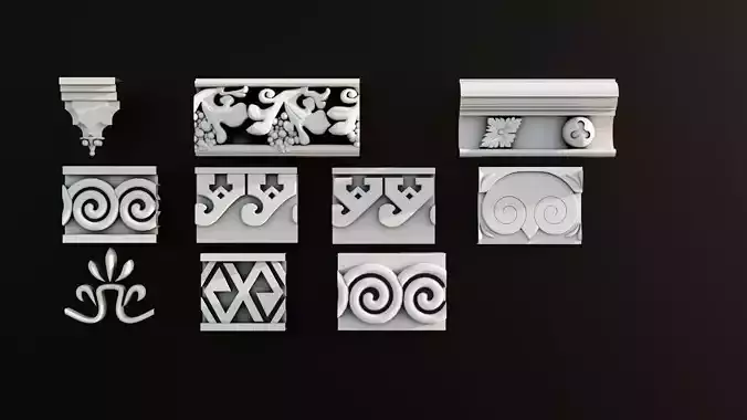 Ornament Pack Vol 12 - Greek Decorative