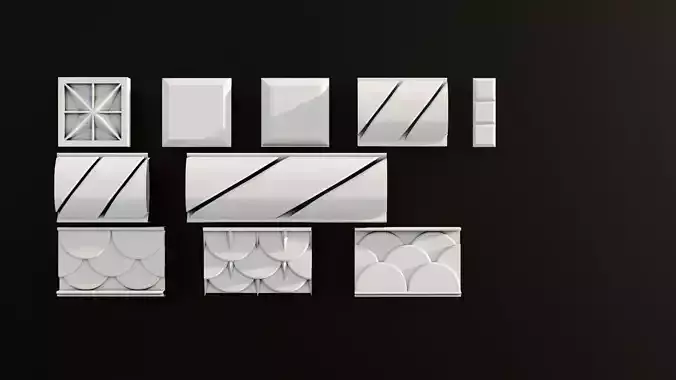 Ornament Pack Vol 6 - Gothic Medieval Byzantine