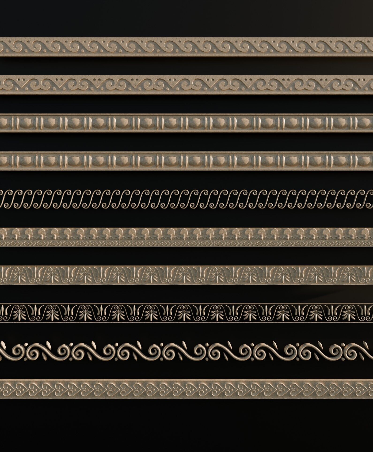 Ornament Pack Vol 4 - Ancient Greece Classical 3D model_1