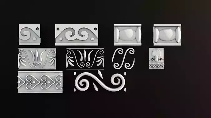 Ornament Pack Vol 4 - Ancient Greece Classical