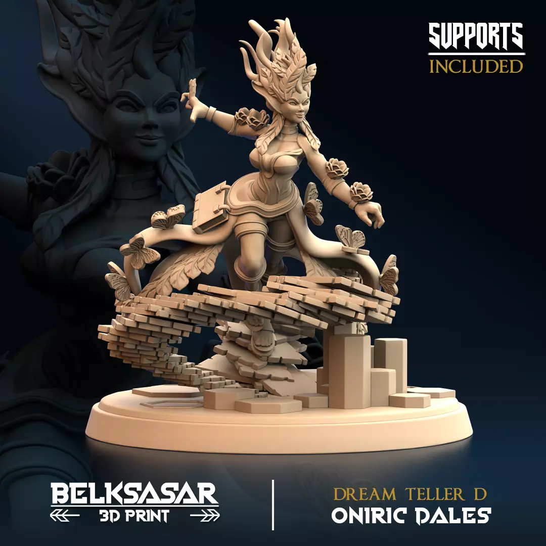 Dream Teller D 3D print model