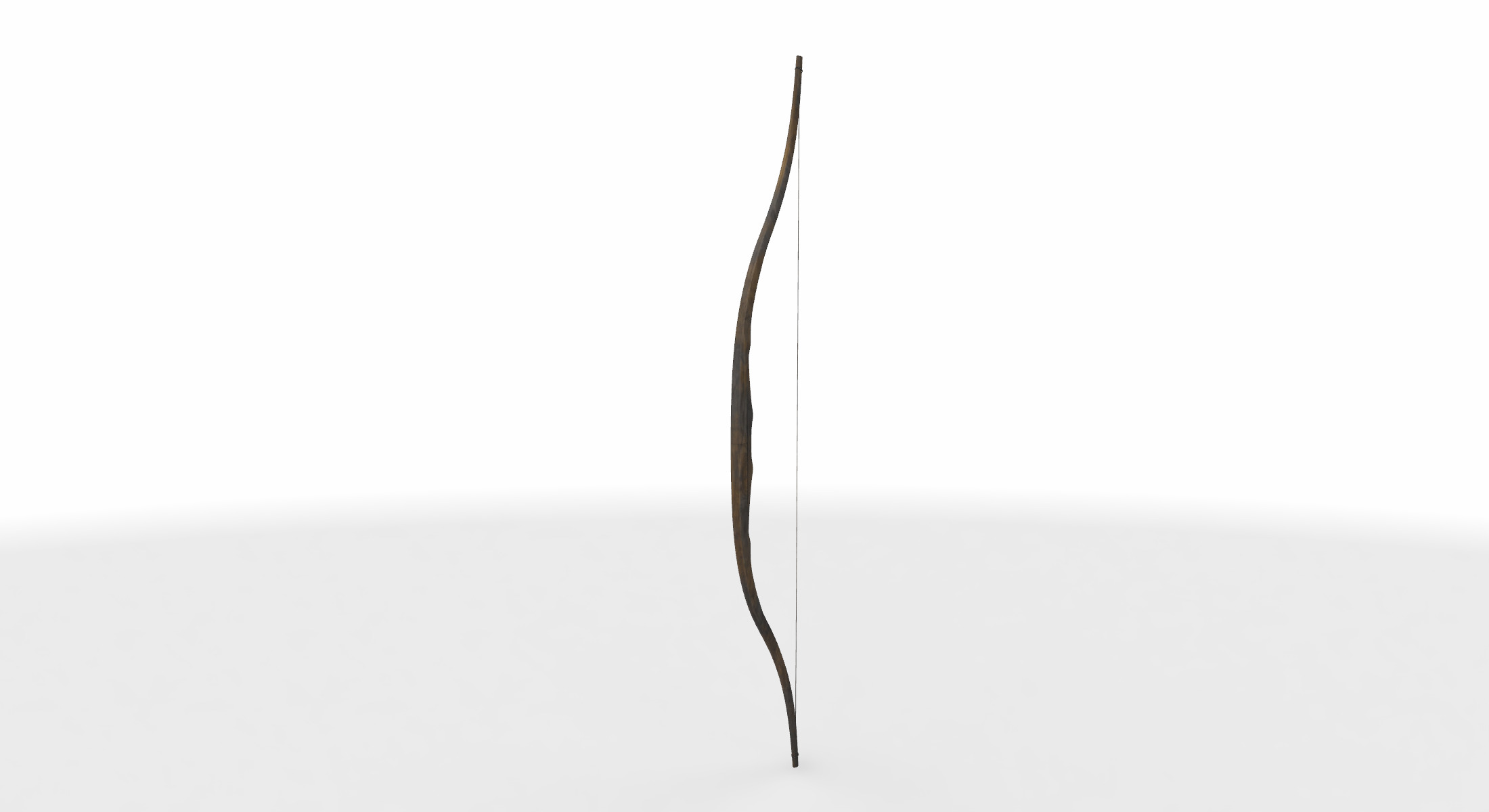 bow recurve 3D model_1
