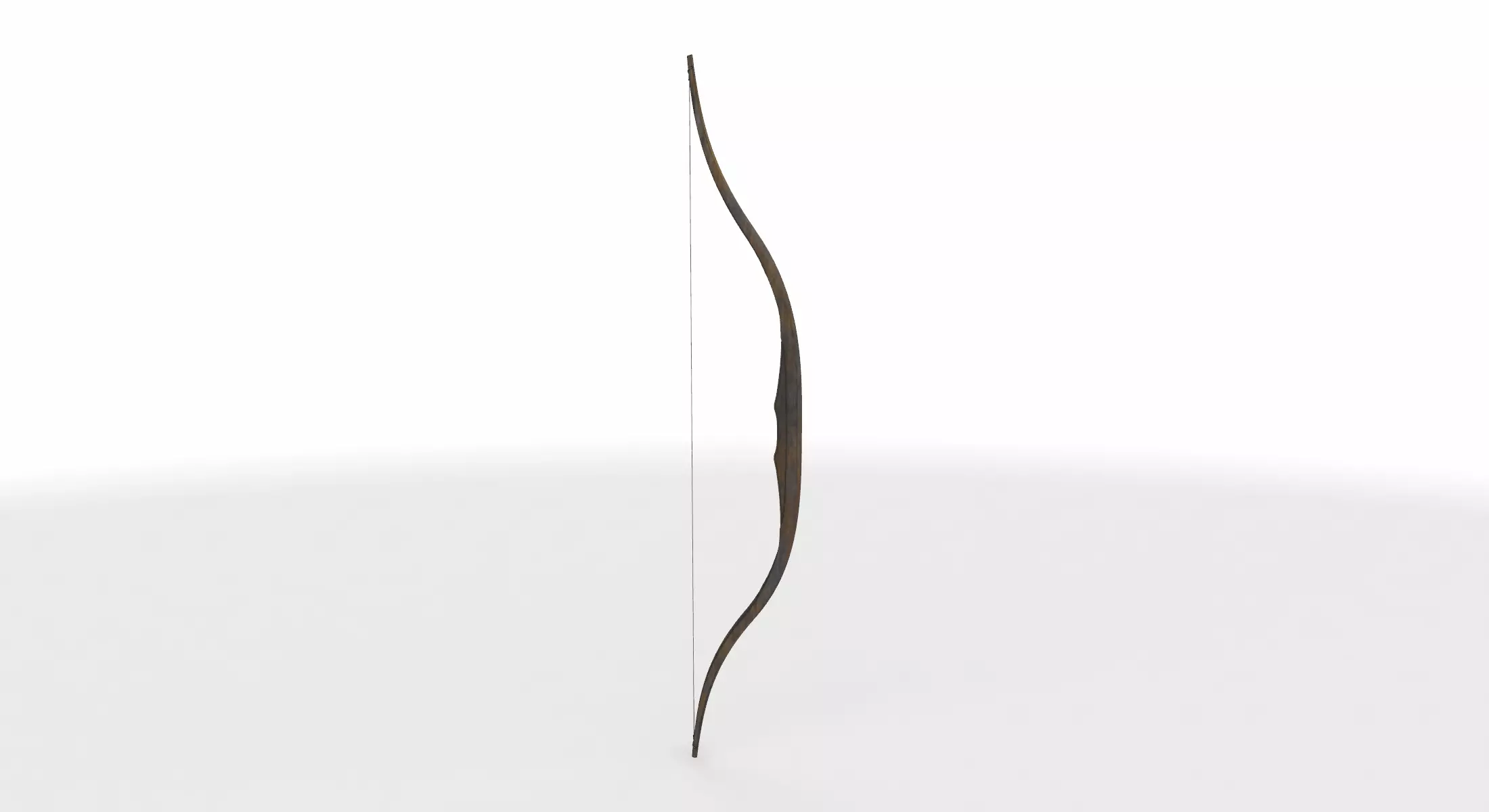 bow recurve 3D model_0
