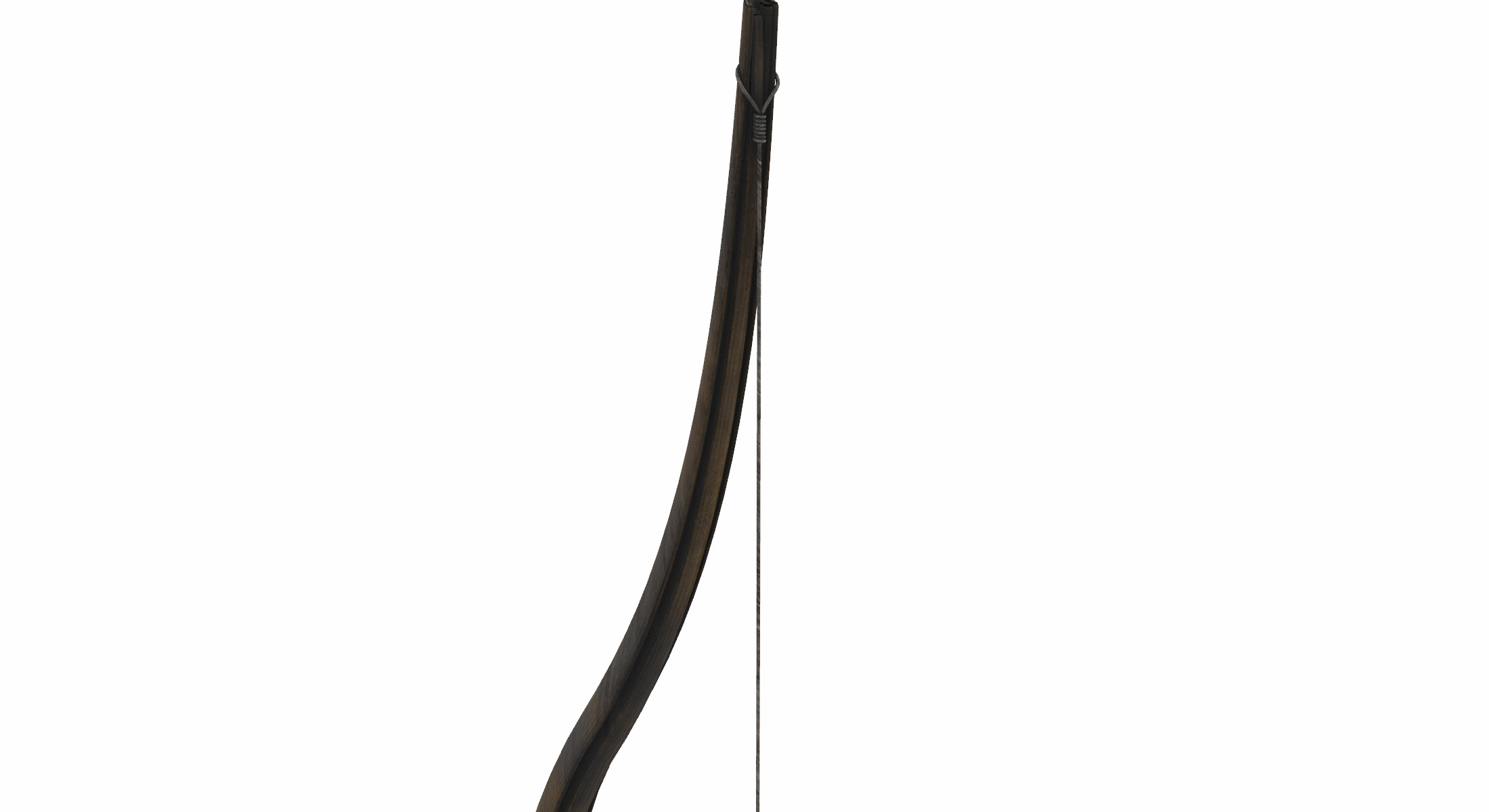 bow recurve 3D model_3