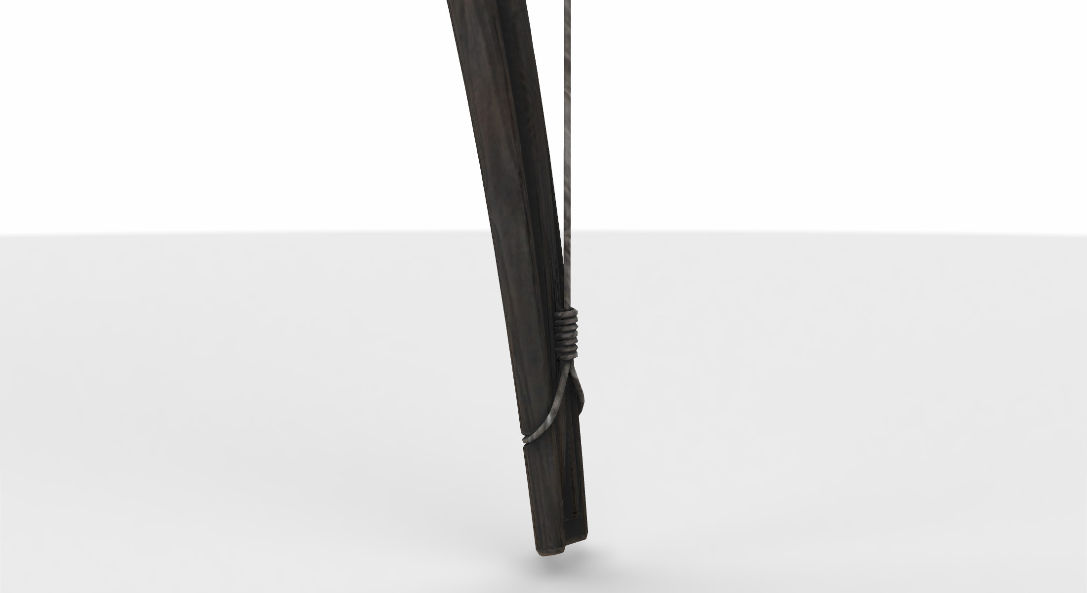 bow recurve 3D model_4