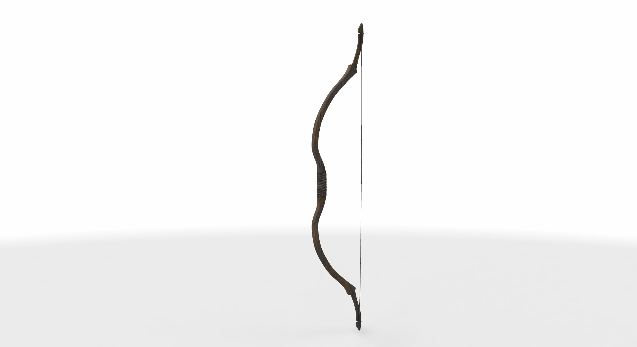 bow manchu 3D model_2