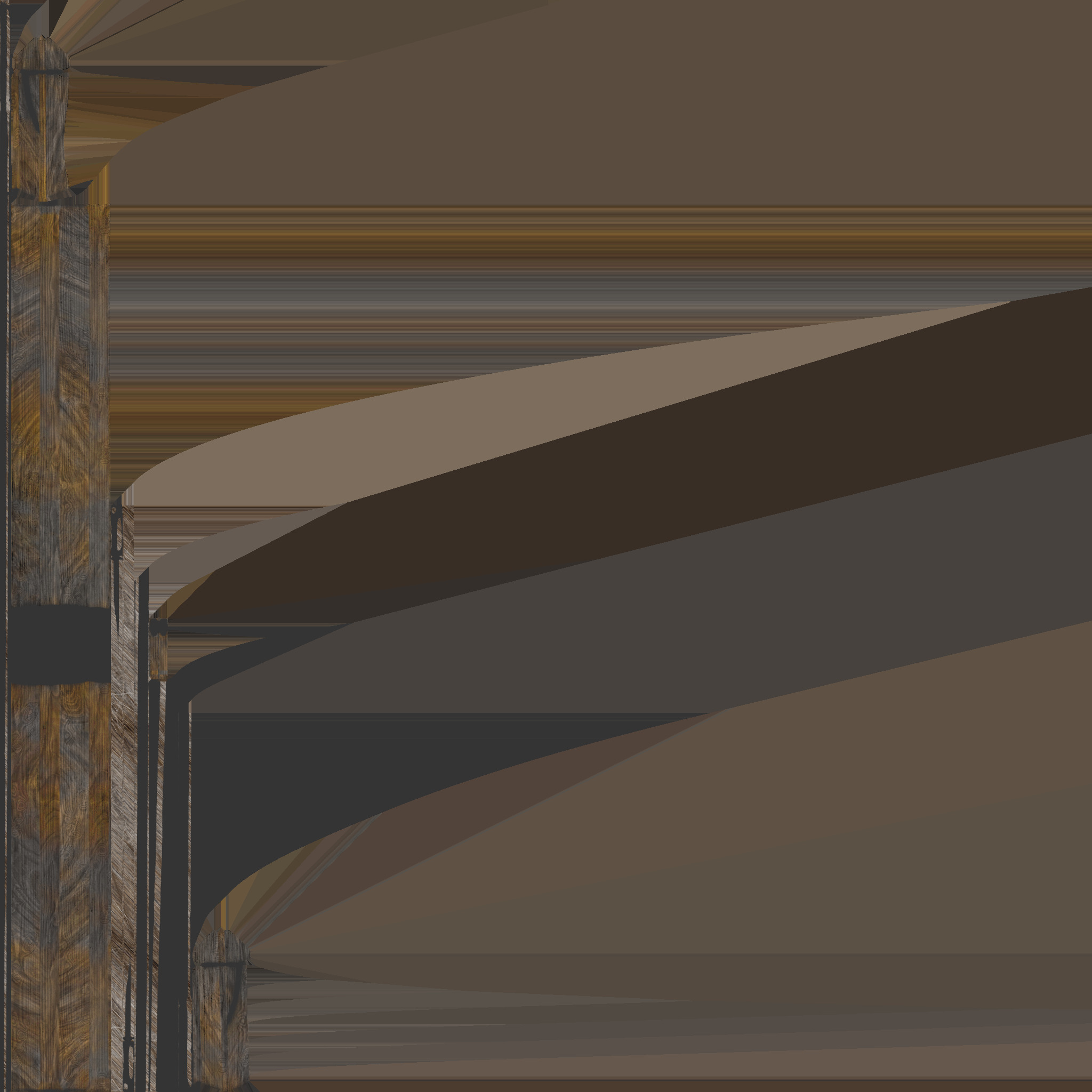 bow manchu 3D model_6