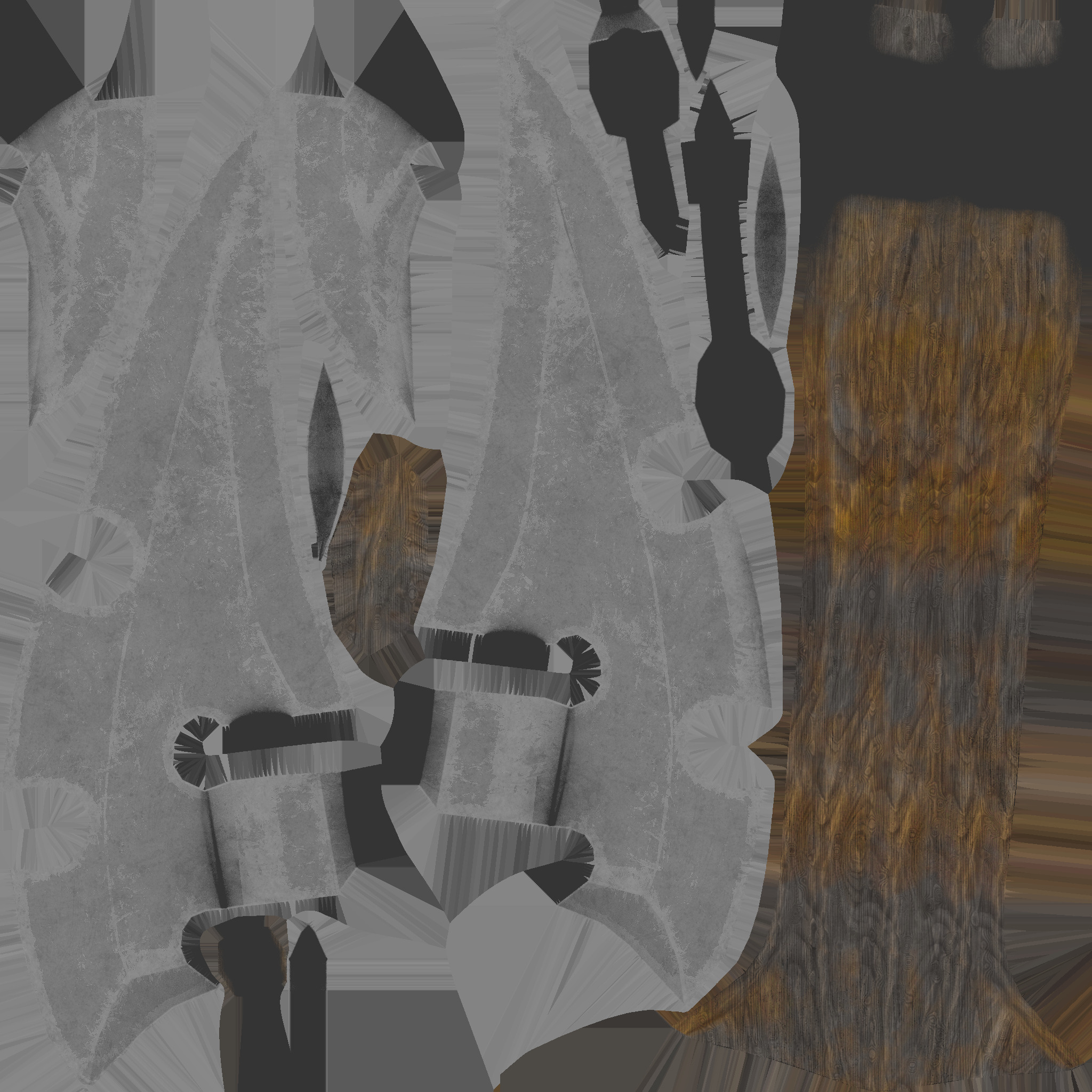 battle axe 06 3D model_6