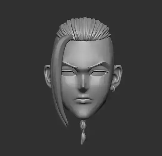 Tokyo Revenger Draken Headsculpt for Action Figures