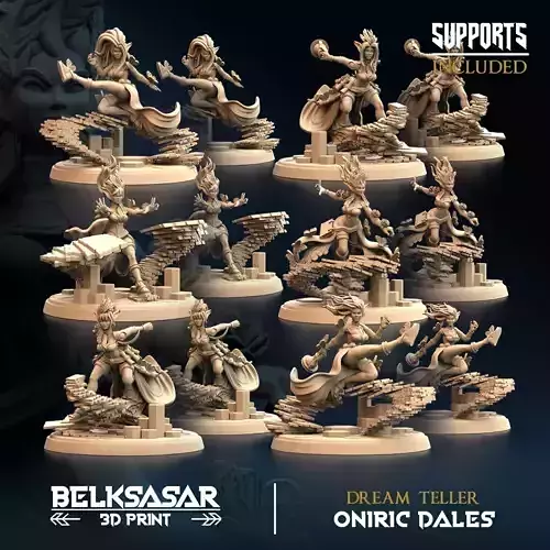 Dream Teller Nude and Normal Set x6