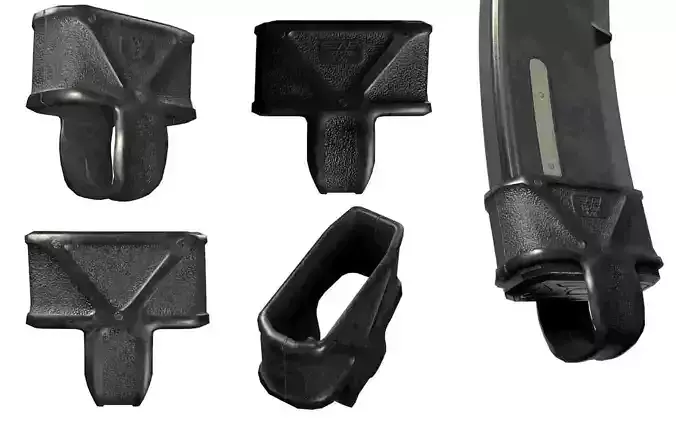 Mag Extractor Low-poly 3D model