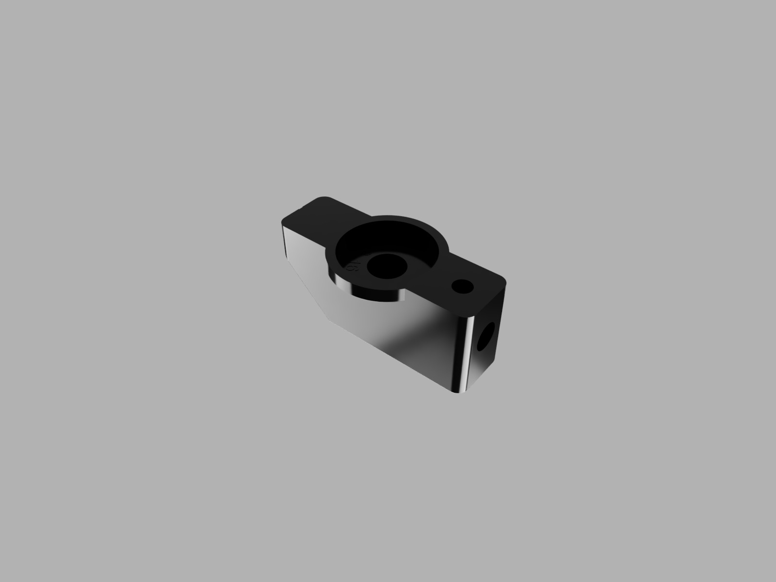 Pultec CC-04-001 Bakelite bar pointer audio equipment knob 3D model_1