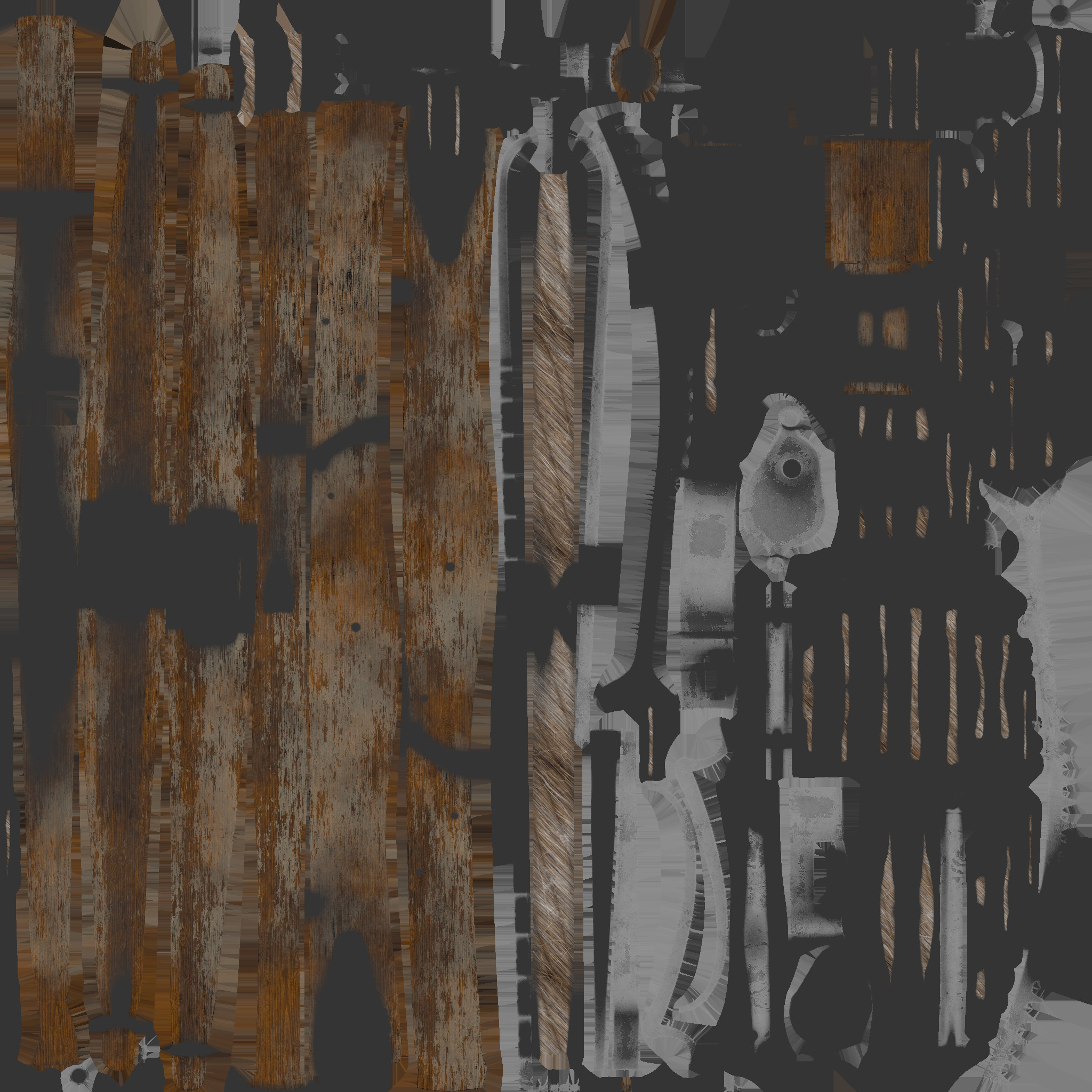 crossbow crank  3D model_7