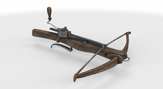 crossbow crank  3D model