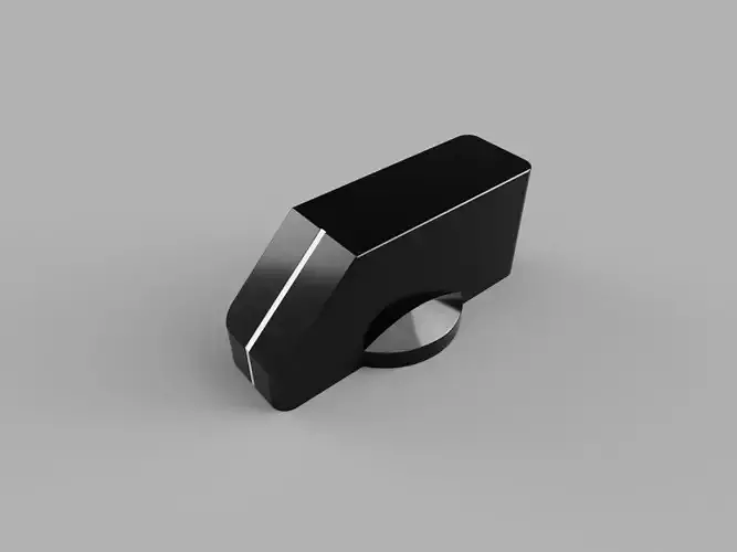 Pultec CC-04-001 Bakelite audio equipment knob - 3d Printable 3D model Pultec CC-04-001 Bakelite audio equipment knob - 3d Printable 3D model