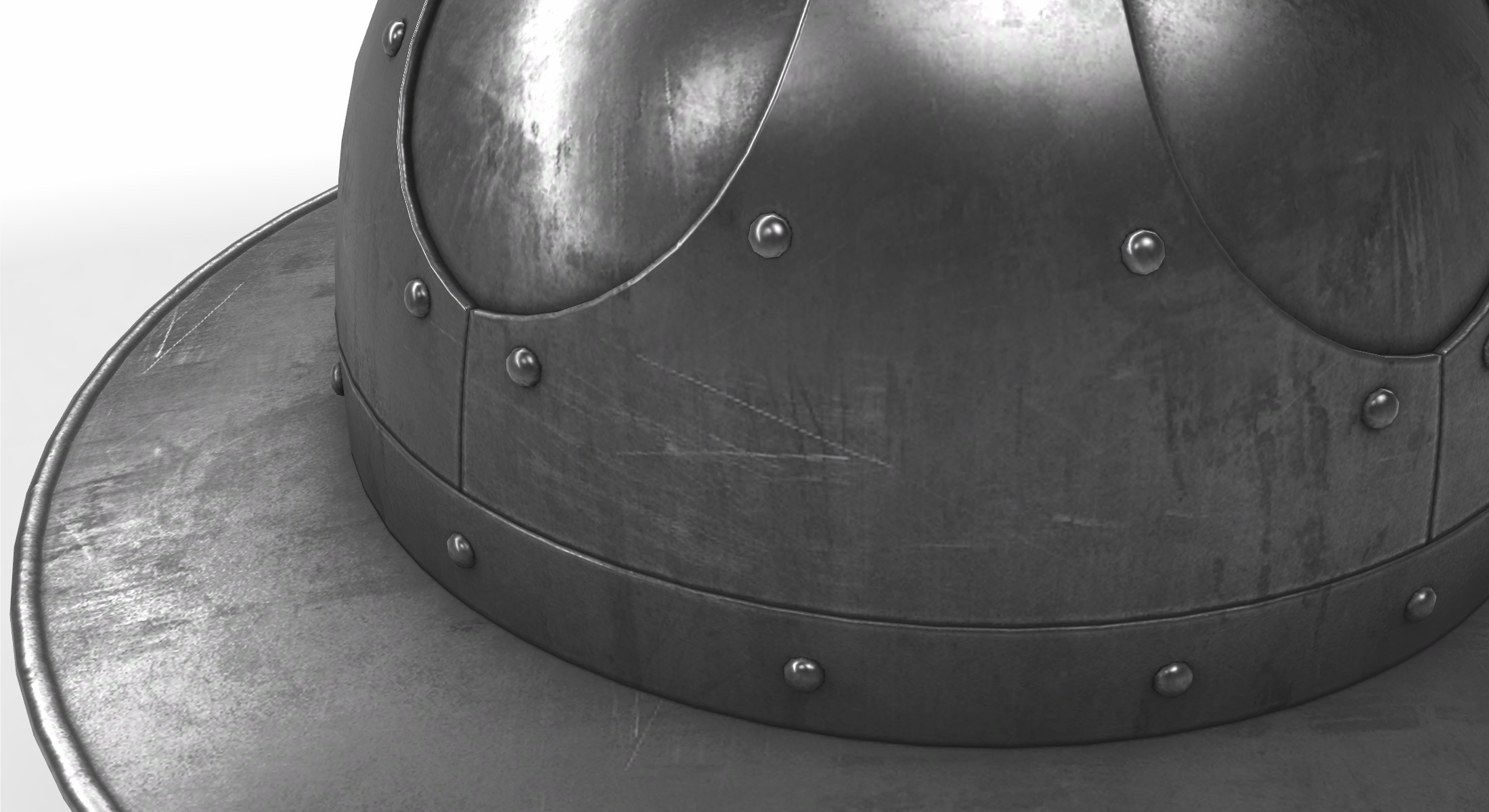 helmet kettle hat 01 3D model_3