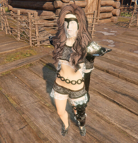 Shadowlace Armor 3D model