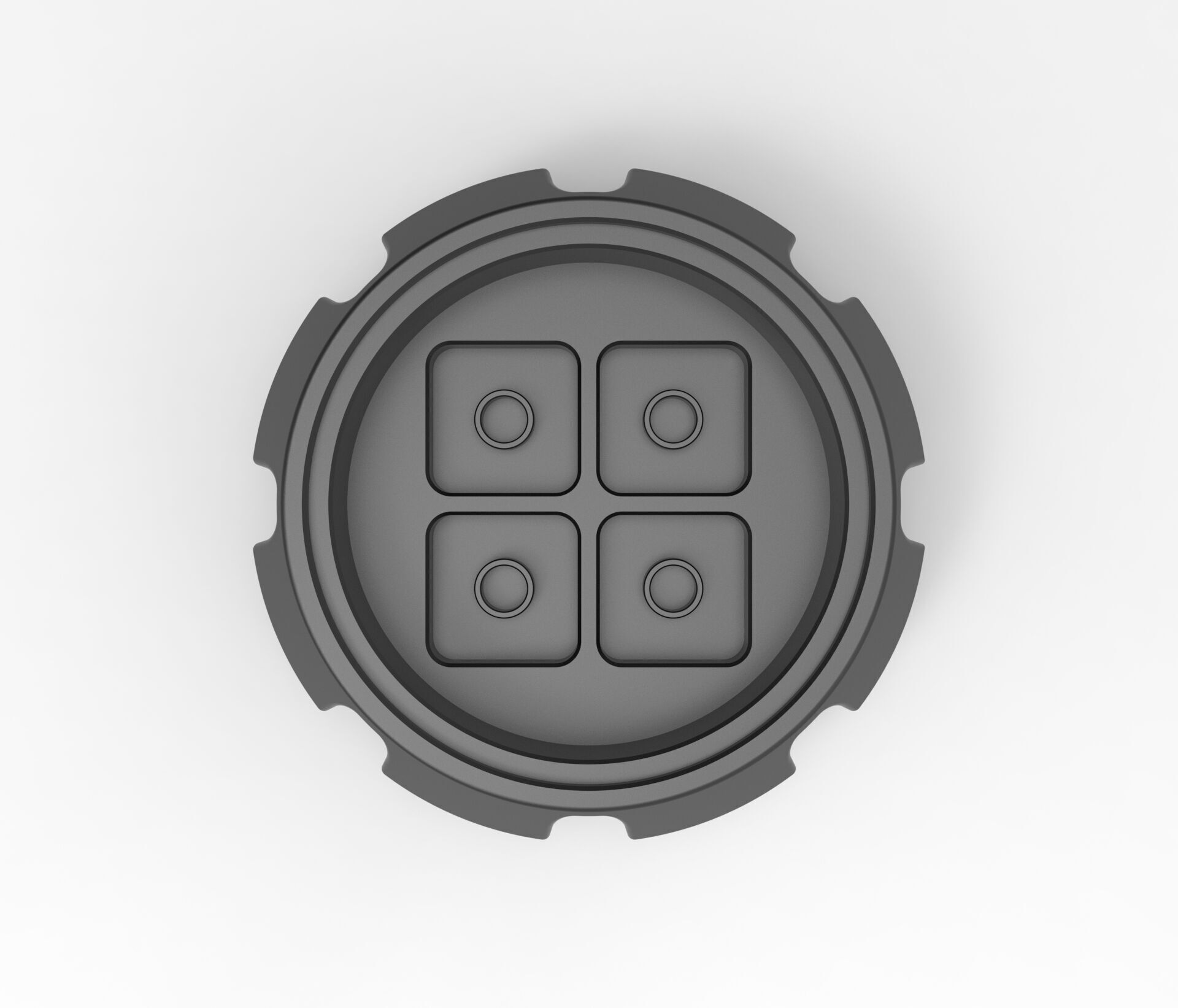 Artisan Keycap Storage Case 3D print model_9