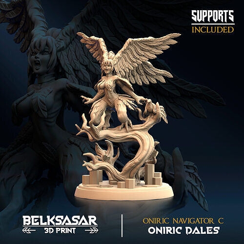 Oniric Navigator C 3D print model