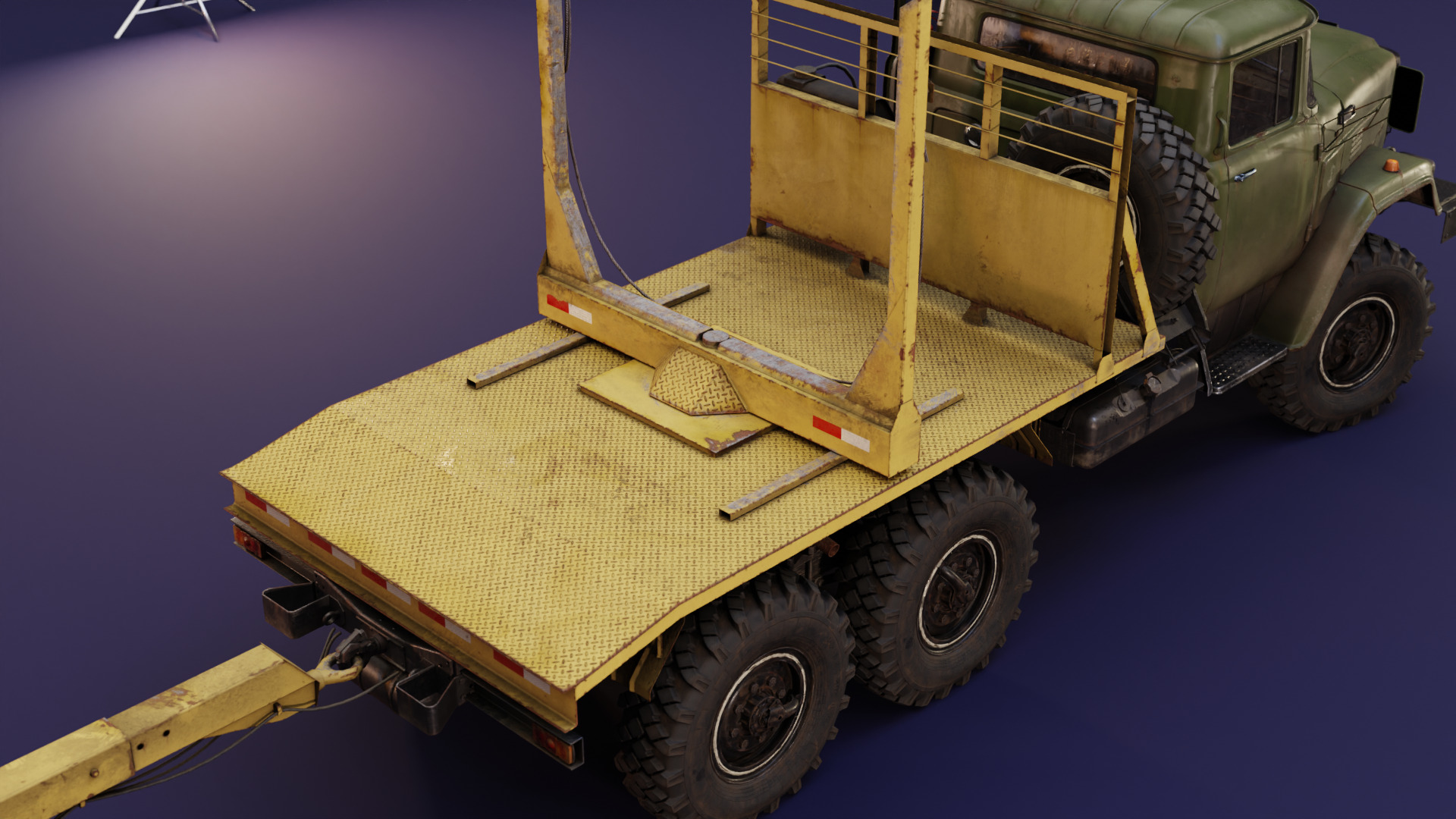 DCB K-133BYAT - Logger - Unbranded Low-poly 3D model_8