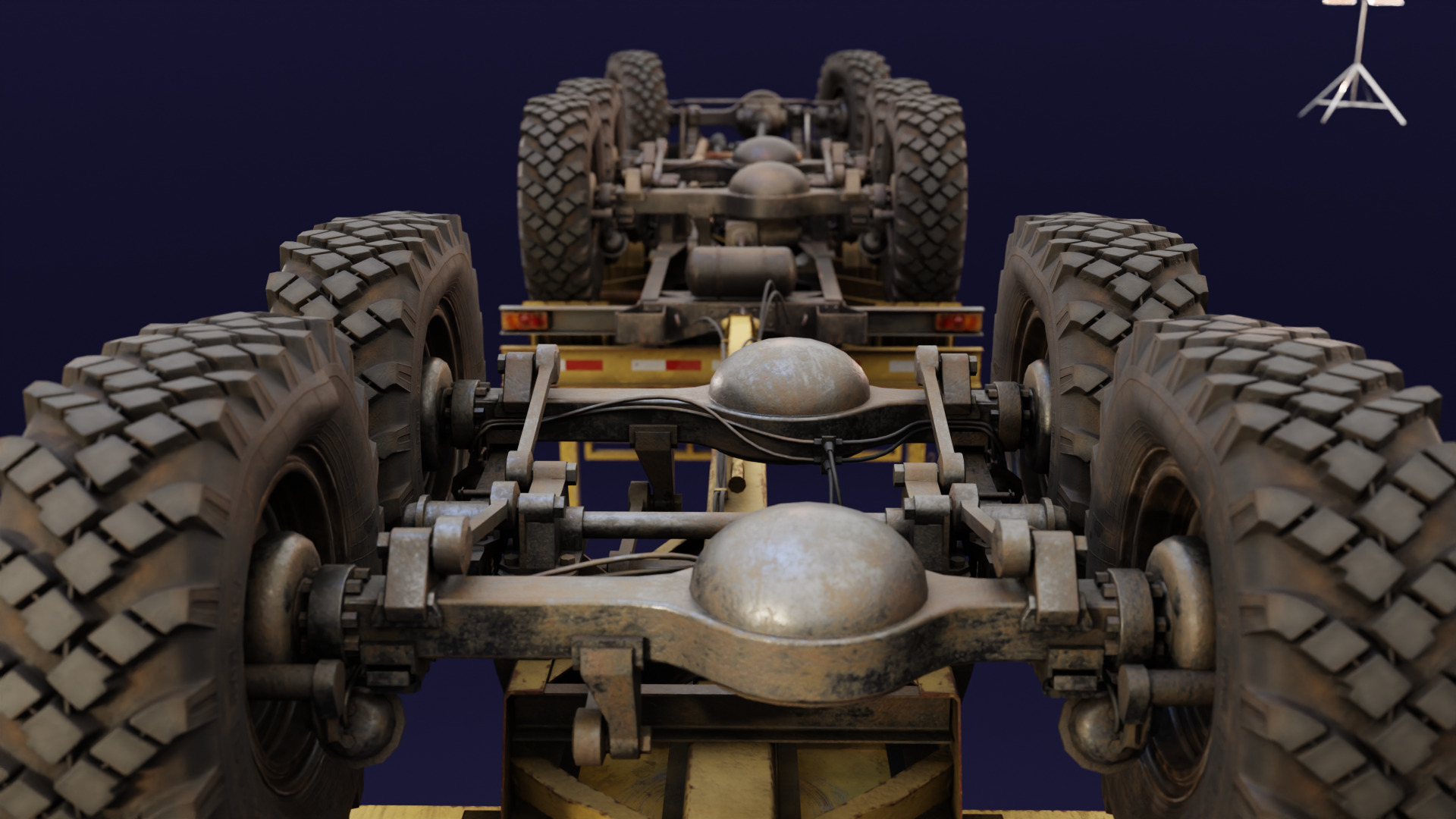 DCB K-133BYAT - Logger - Unbranded Low-poly 3D model_15