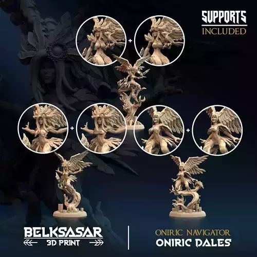 Oniric Navigator Nude and Normal Set x3