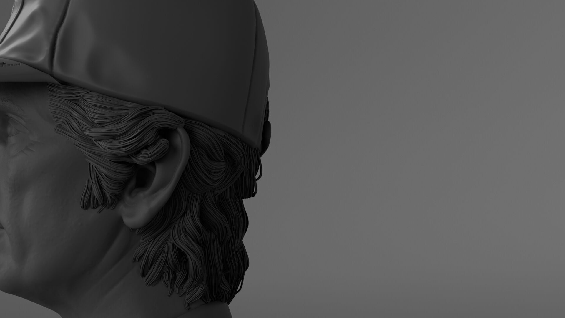 Harry Dean Stanton - Brett - Alien 3D print model_14
