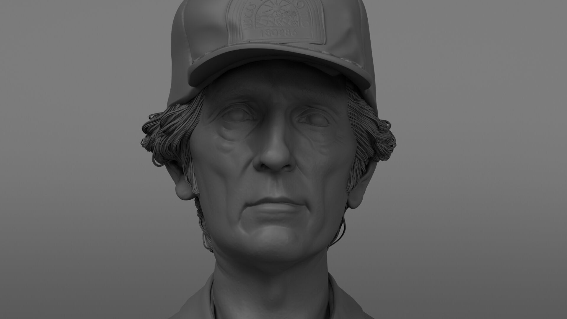 Harry Dean Stanton - Brett - Alien 3D print model_10