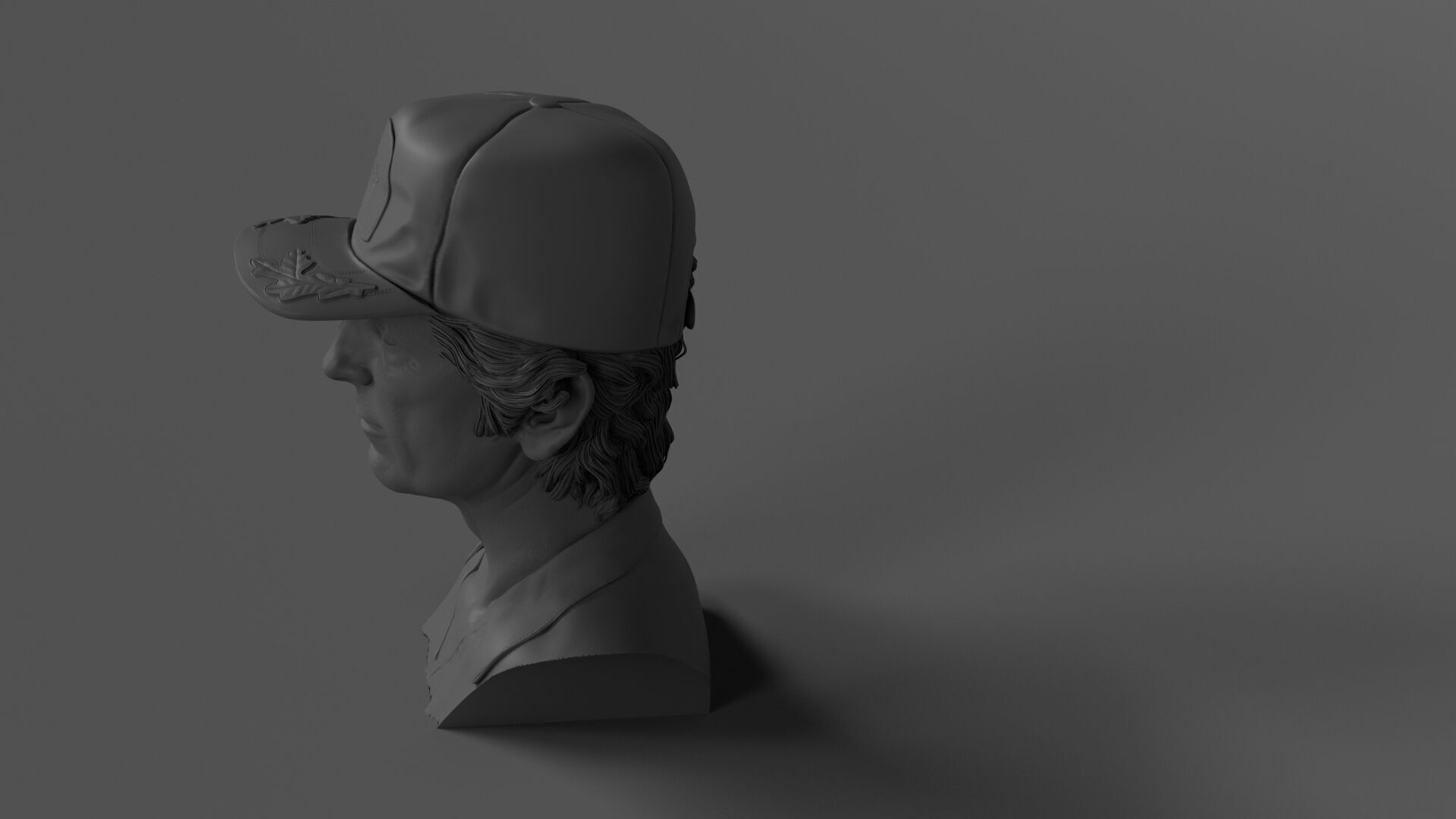 Harry Dean Stanton - Brett - Alien 3D print model_4
