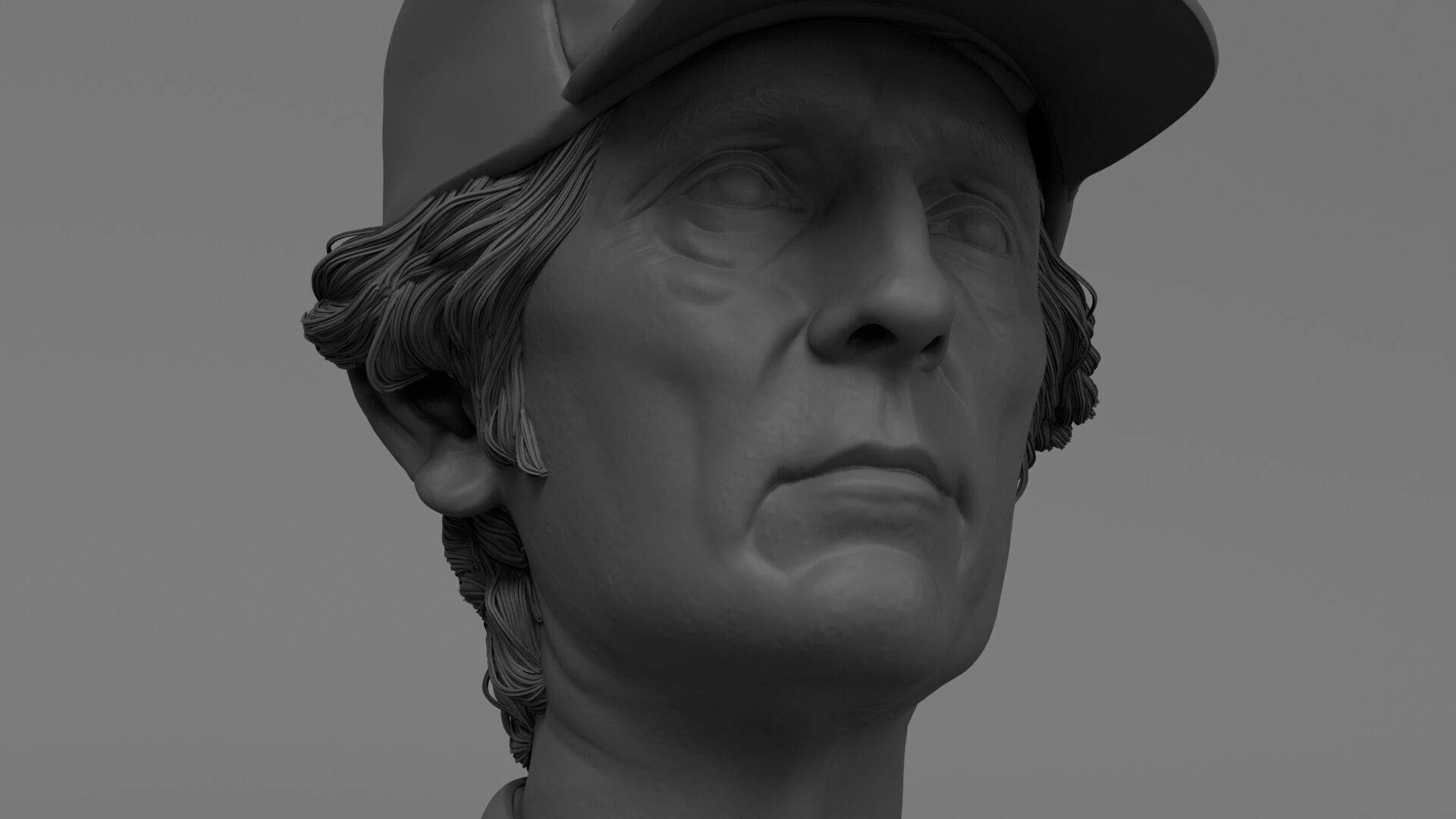 Harry Dean Stanton - Brett - Alien 3D print model_12