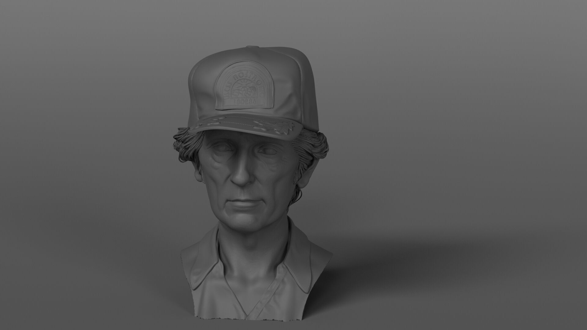 Harry Dean Stanton - Brett - Alien 3D print model_20