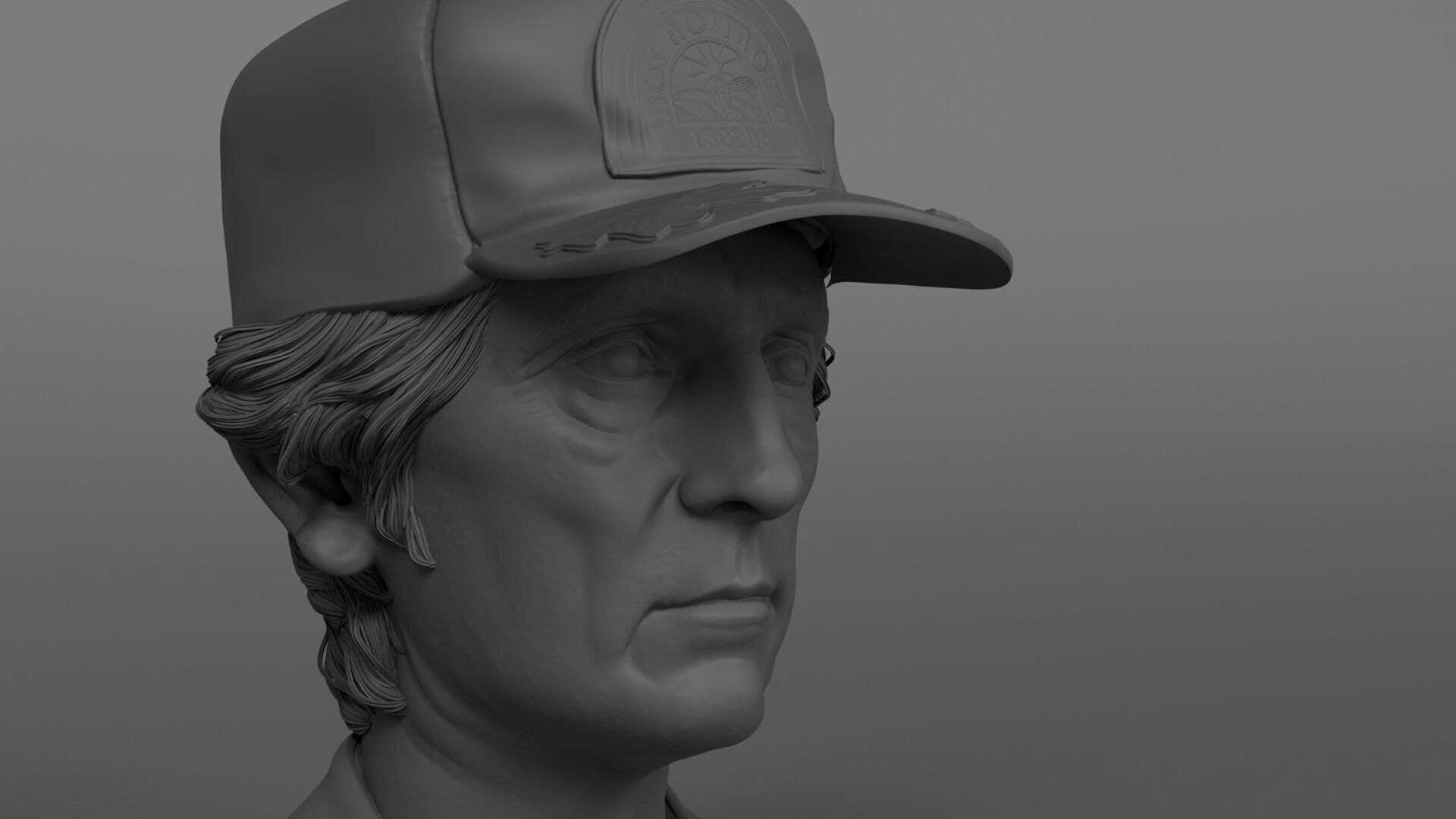 Harry Dean Stanton - Brett - Alien 3D print model_9