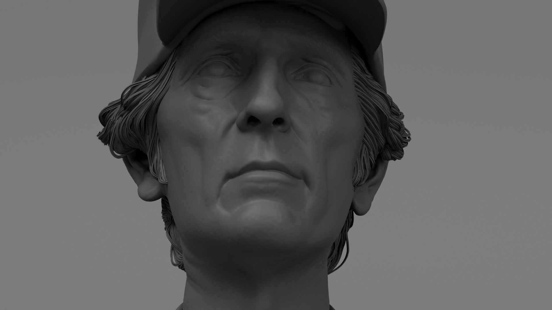 Harry Dean Stanton - Brett - Alien 3D print model_11