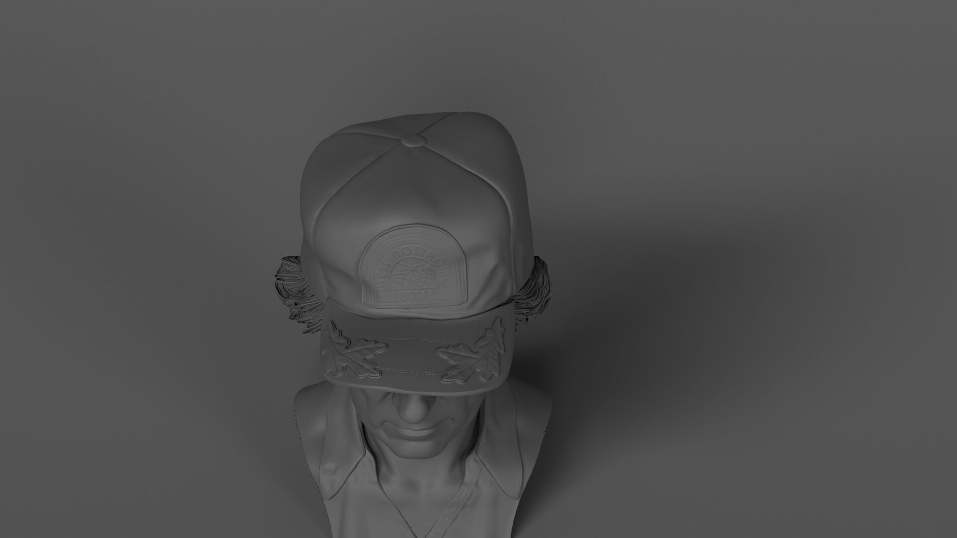 Harry Dean Stanton - Brett - Alien 3D print model_5