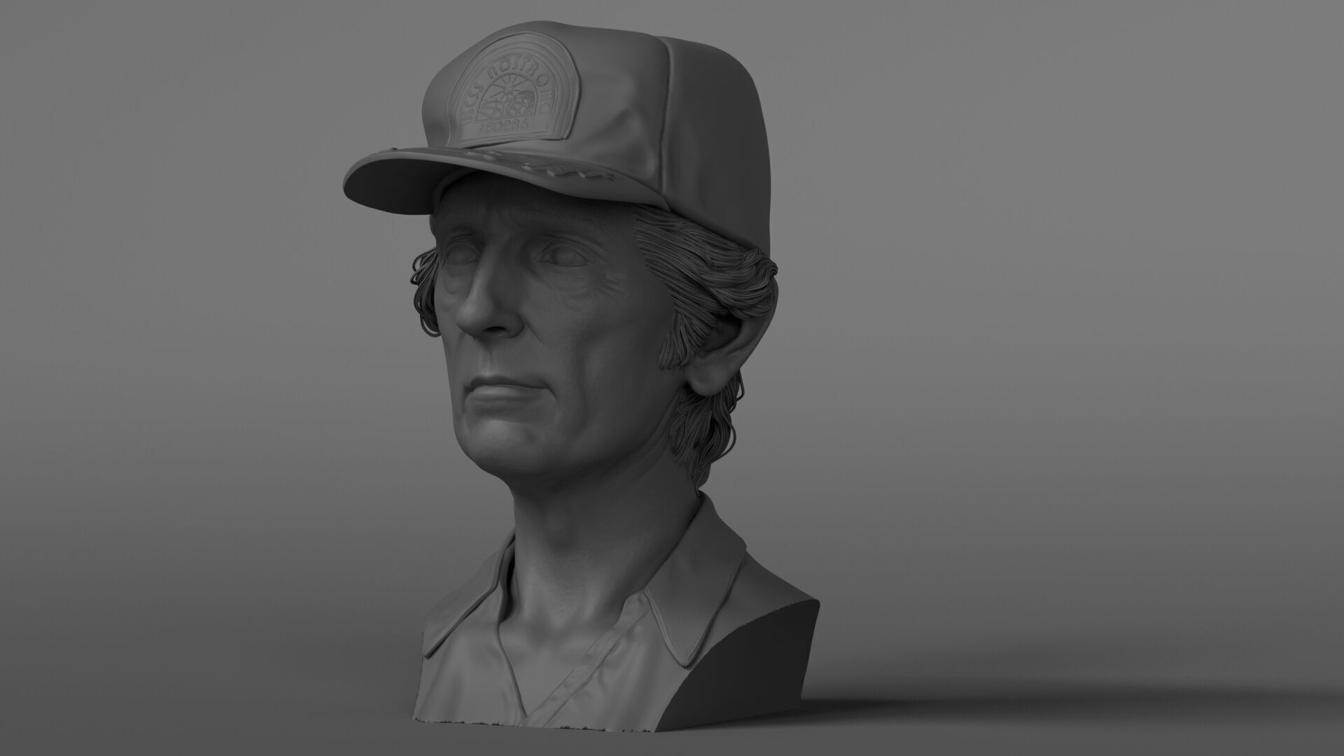 Harry Dean Stanton - Brett - Alien 3D print model_1
