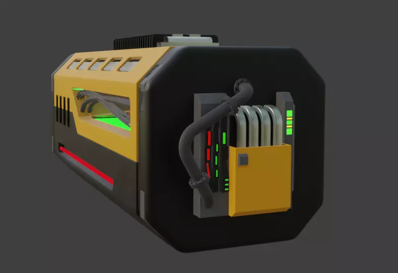sci fi generator Free 3D model
