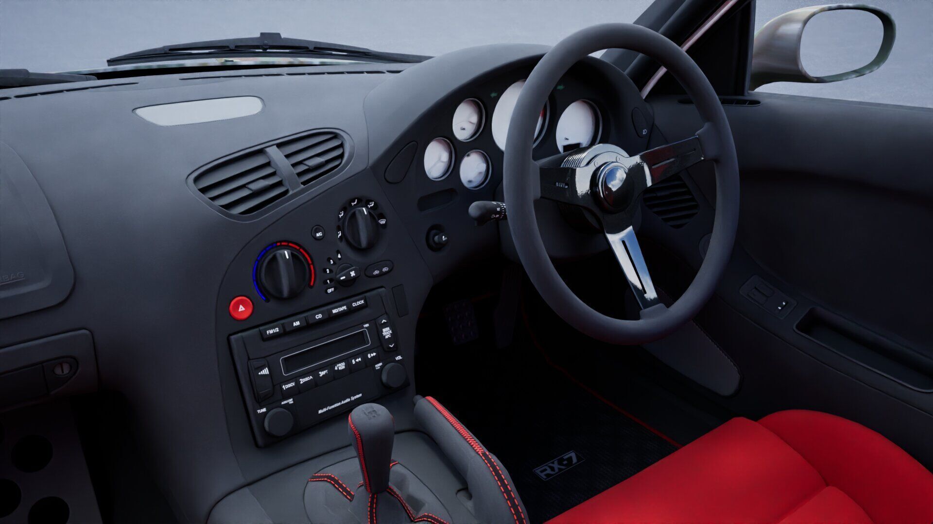 Mazda RX-7 Camo 3D model_8