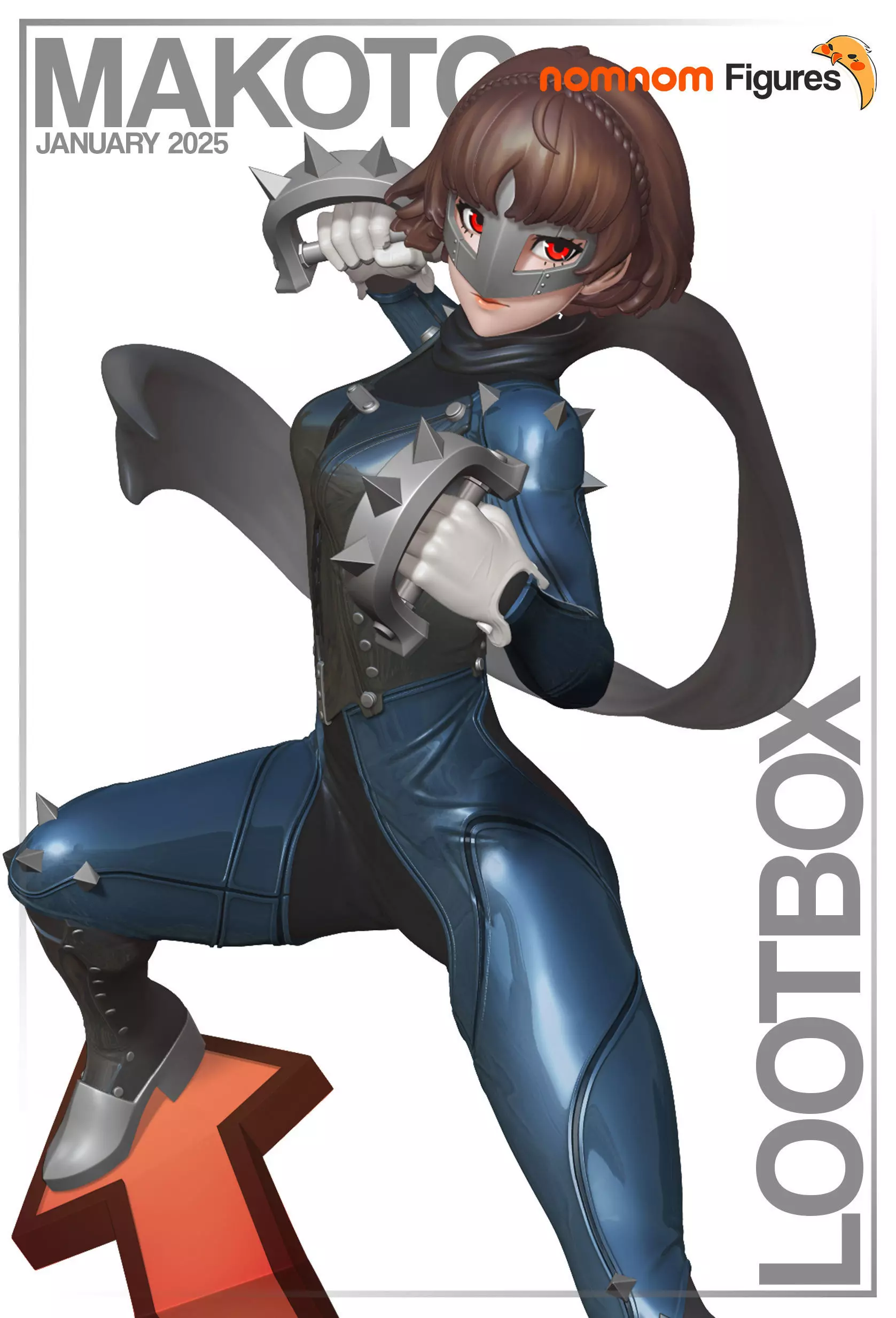 Makoto Nijima - Persona 5 3D print model_0