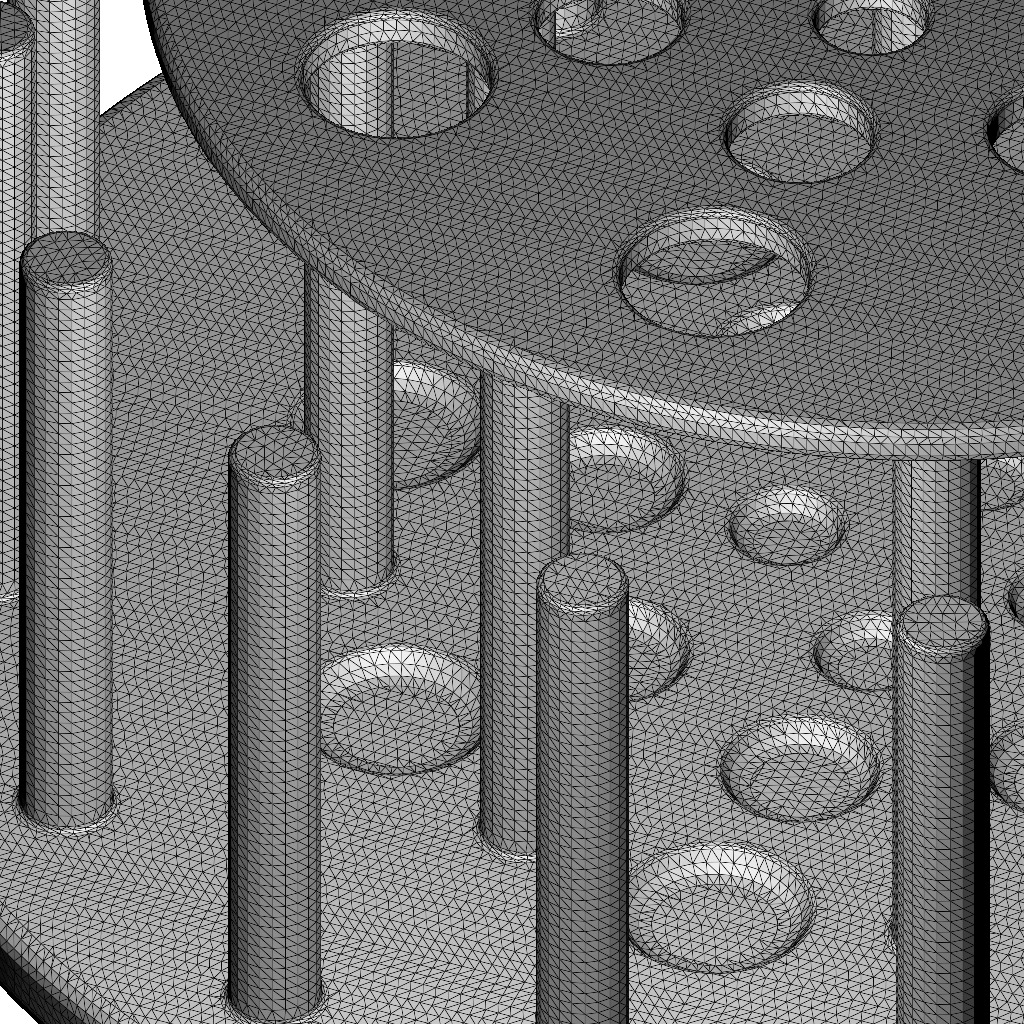 Science Laboratory Test Tube Holder 3D print model_4